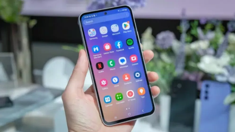 Màn hình ứng dụng của Galaxy A54 5G (Ảnh: Internet)