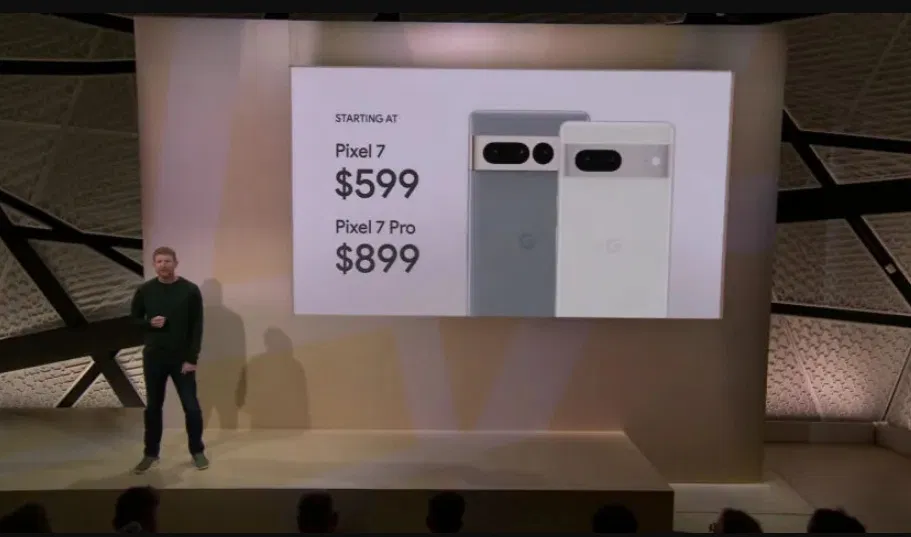 Giá của dòng điện thoại Pixel 7 (Ảnh: Internet) Giá của dòng điện thoại Pixel 7 (Ảnh: Internet)
