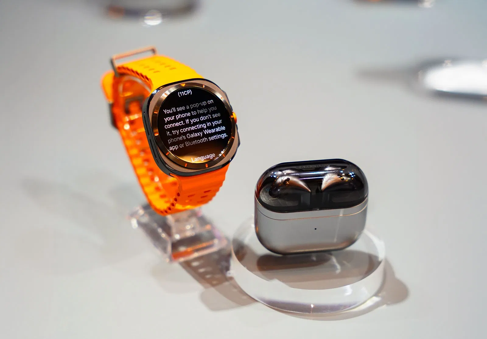 Galaxy Buds 3 Pro ra mắt cùng lúc với Buds 3 (Ảnh: Internet) Galaxy Buds 3 Pro ra mắt cùng lúc với Buds 3 (Ảnh: Internet)