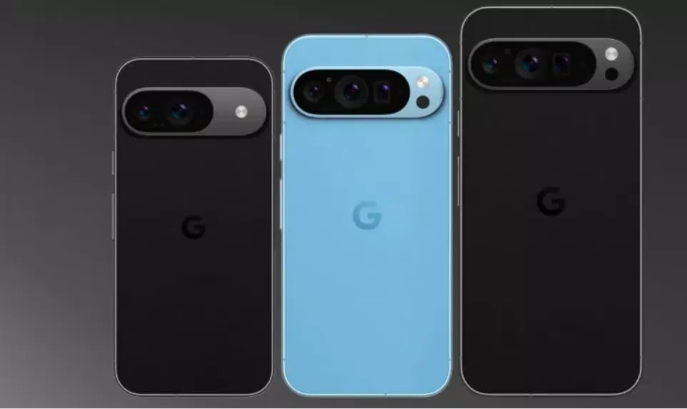 Dòng điện thoại Pixel 9 của Google nhìn từ phía sau (Ảnh: Internet) Dòng điện thoại Pixel 9 của Google nhìn từ phía sau (Ảnh: Internet)
