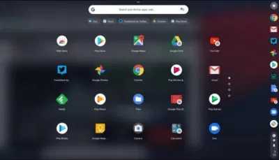 Ngăn kéo ứng dụng của máy Pixelbook Go (Ảnh: Internet) Ngăn kéo ứng dụng của máy Pixelbook Go (Ảnh: Internet)