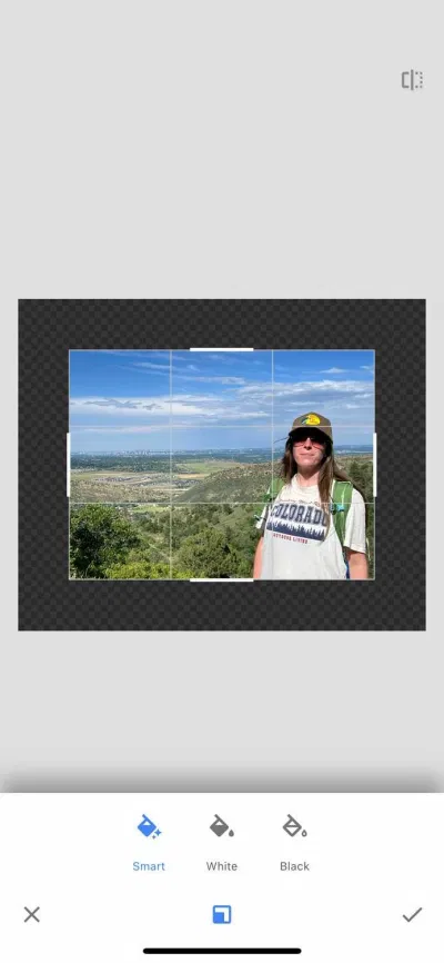 Tính năng mở rộng hình ảnh bằng AI của Snapseed (Ảnh: Internet) Tính năng mở rộng hình ảnh bằng AI của Snapseed (Ảnh: Internet)