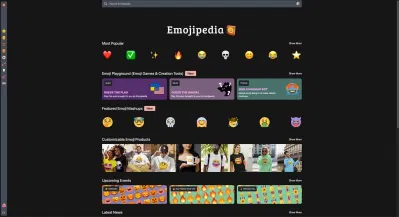 Trang web Emojipedia (Ảnh: Internet) Trang web Emojipedia (Ảnh: Internet)