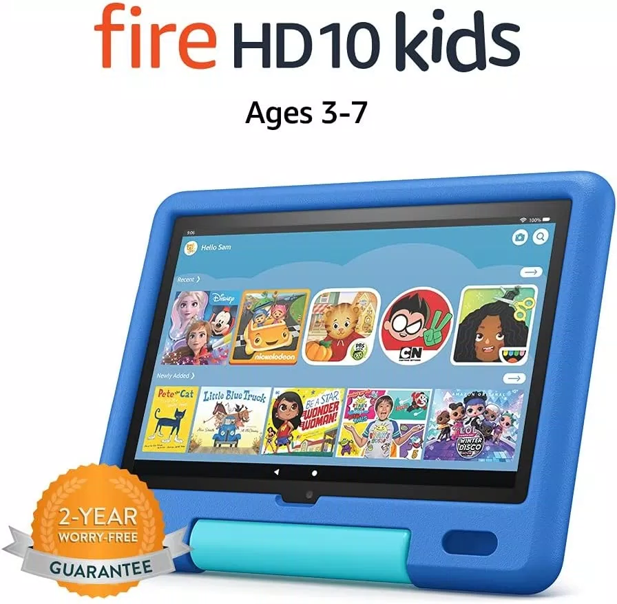 Máy tính bảng Amazon Fire HD 10 Kids dành cho trẻ em (Ảnh: Internet)