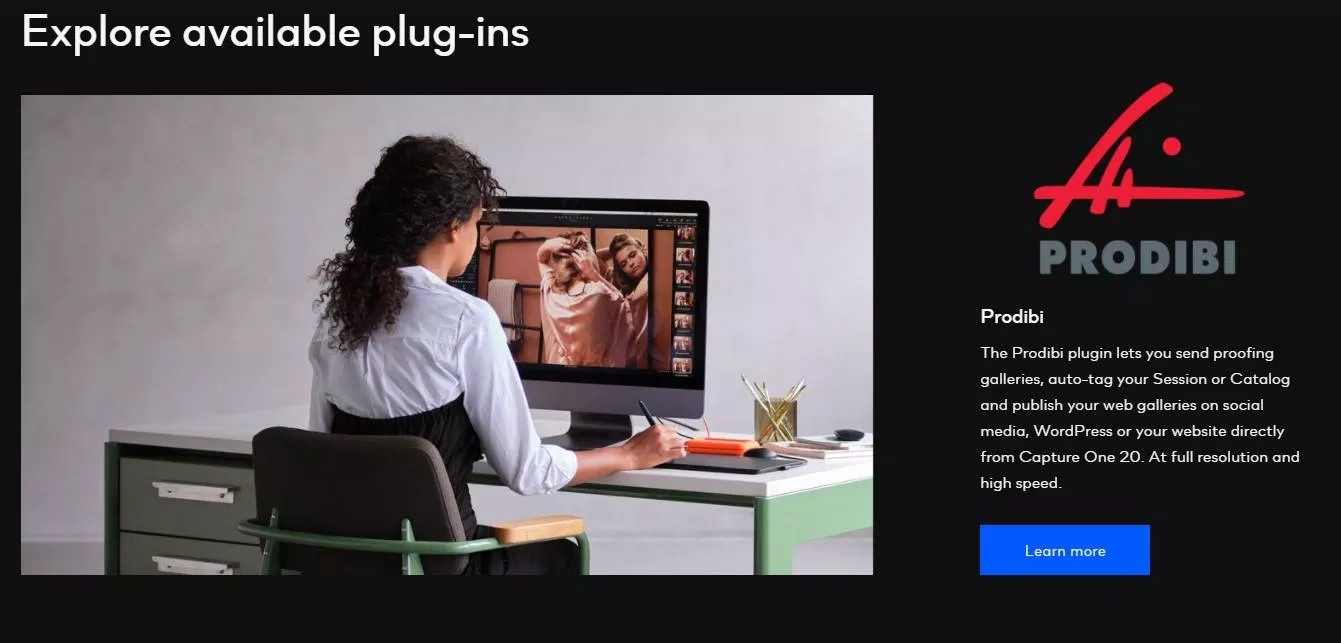 Plugin cho Capture One (Ảnh: Internet) Plugin cho Capture One (Ảnh: Internet)