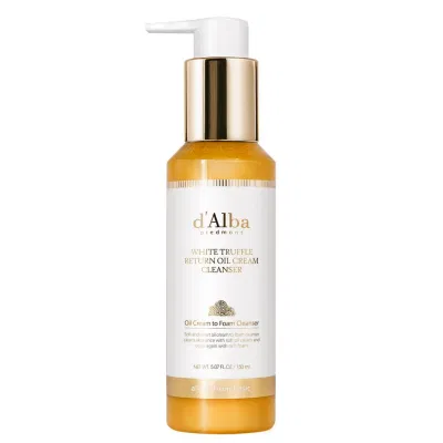 Dầu rửa mặt tạo bọt thuần chay Return Oil Cream Cleanser