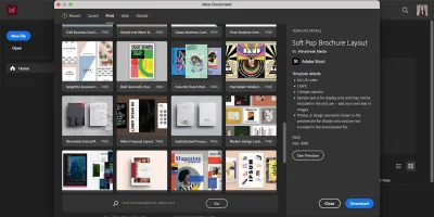 Các mẫu thiết kế đồ họa trong phần mềm InDesign (Ảnh: Internet) Các mẫu thiết kế đồ họa trong phần mềm InDesign (Ảnh: Internet)