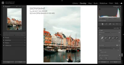 Hiệu ứng làm mờ ống kính được thêm vào ảnh trong ứng dụng Adobe Lightroom (Ảnh: Internet) Hiệu ứng làm mờ ống kính được thêm vào ảnh trong ứng dụng Adobe Lightroom (Ảnh: Internet)