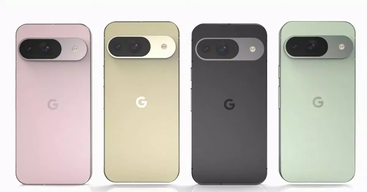 Các phiên bản màu sắc của Google Pixel 9 (Ảnh: Internet)