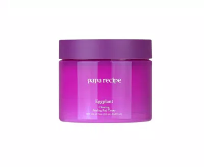 papa recipe Eggplant Clearing Peeling Pad Toner