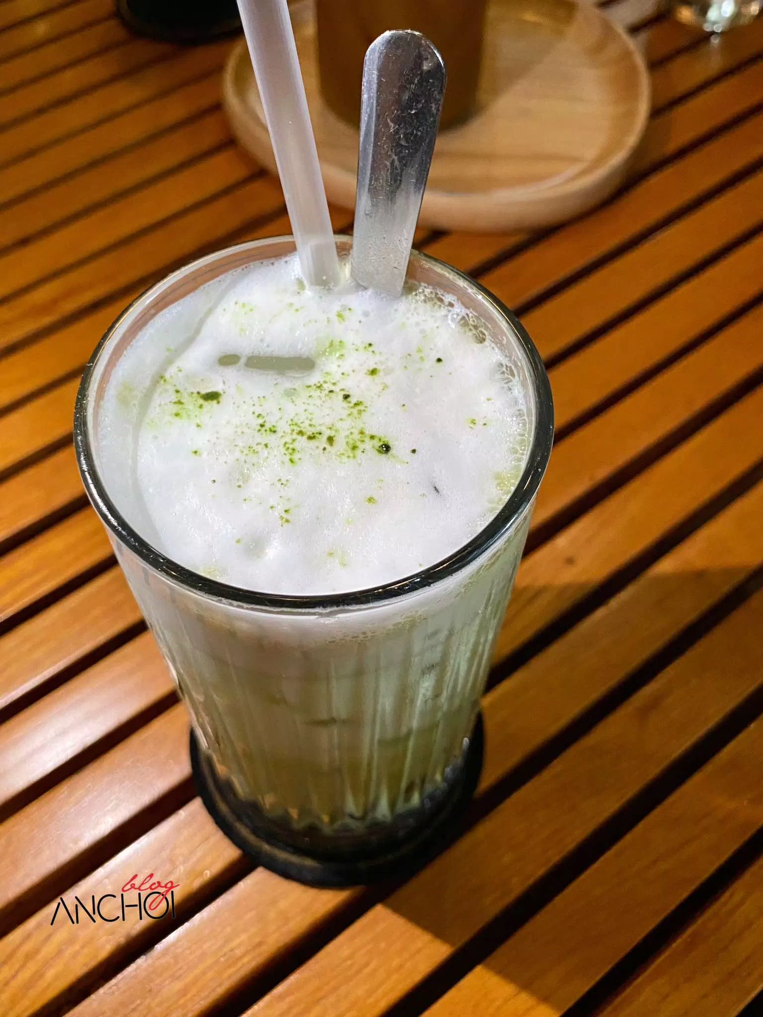 Món trà xanh thạch café tại quán café Trung Nguyên Legend (nguồn: BlogAnChoi)