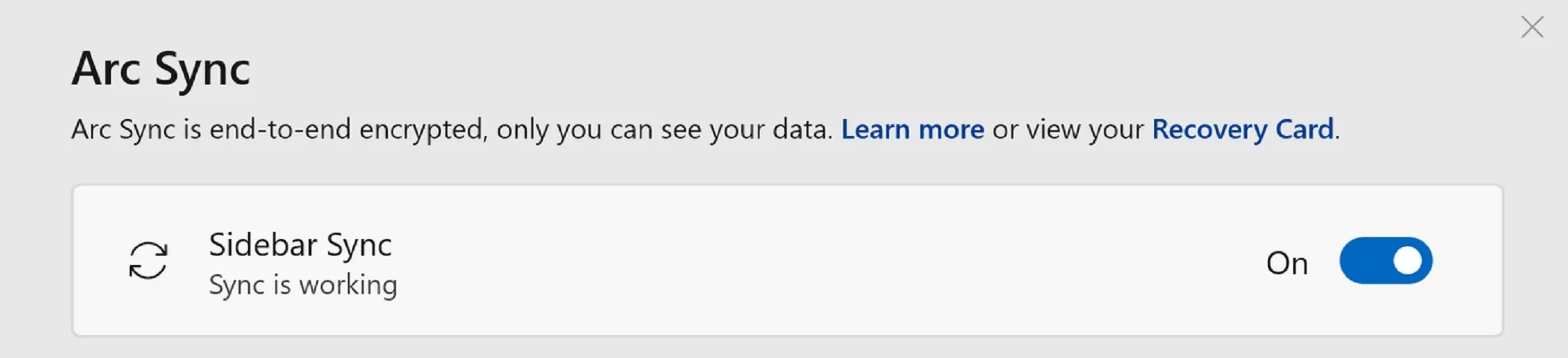 Cho phép đồng bộ hóa giữa các thiết bị trong trình duyệt Arc (Ảnh: Internet) Cho phép đồng bộ hóa giữa các thiết bị trong trình duyệt Arc (Ảnh: Internet)