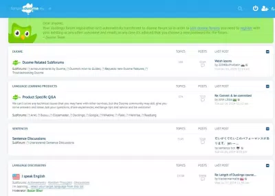 Diễn đàn thảo luận mới của Duolingo (Ảnh: Internet) Diễn đàn thảo luận mới của Duolingo (Ảnh: Internet)