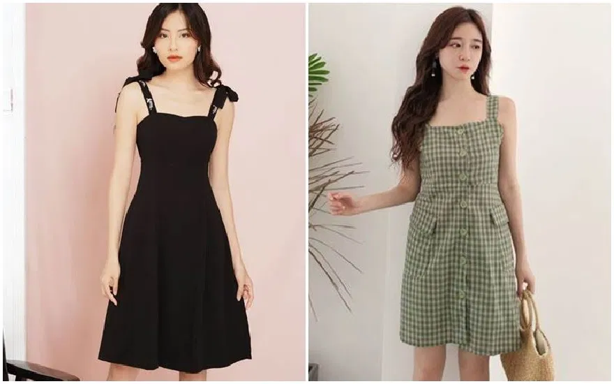 Váy hai dây (Nguồn: Internet)