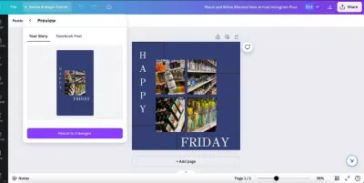 Tính năng thay đổi kích thước khung hình trong Canva (Ảnh: Internet) Tính năng thay đổi kích thước khung hình trong Canva (Ảnh: Internet)