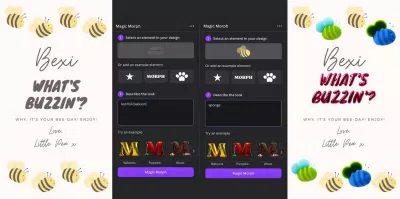 Công cụ Magic Morph của Canva (Ảnh: Internet) Công cụ Magic Morph của Canva (Ảnh: Internet)