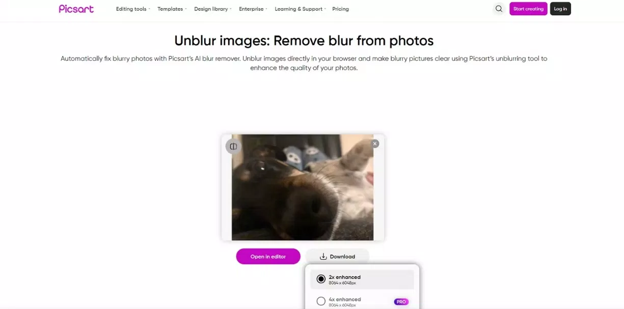 Sử dụng Picsart để chỉnh sửa xóa mờ cho hình ảnh (Ảnh: Internet) Sử dụng Picsart để chỉnh sửa xóa mờ cho hình ảnh (Ảnh: Internet)