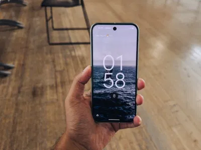 Điện thoại Pixel 9 hiển thị màn hình khóa (Ảnh: Internet) Điện thoại Pixel 9 hiển thị màn hình khóa (Ảnh: Internet)