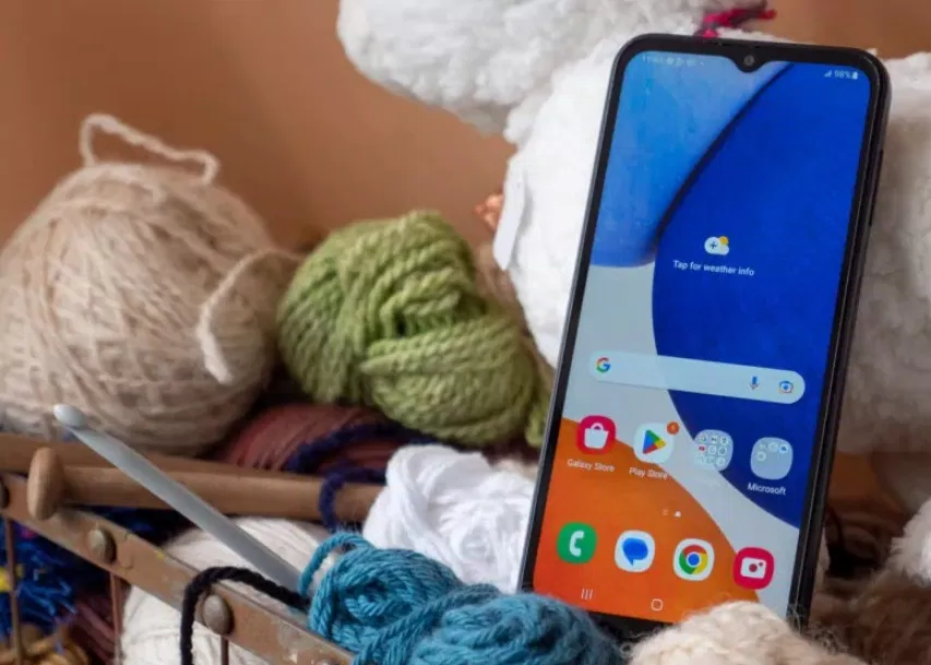 Màn hình chính của điện thoại Galaxy A14 (Ảnh: Internet) Màn hình chính của điện thoại Galaxy A14 (Ảnh: Internet)