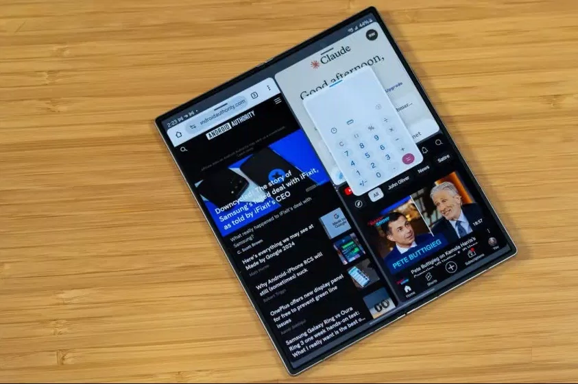 Xử lý đa nhiệm trên điện thoại Galaxy Z Fold 6 (Ảnh: Internet) Xử lý đa nhiệm trên điện thoại Galaxy Z Fold 6 (Ảnh: Internet)