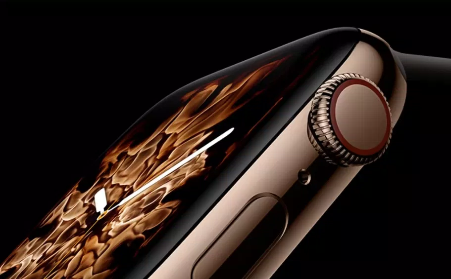 Màn hình của Apple Watch Series 4 phiên bản màu vàng (Ảnh: Internet) Màn hình của Apple Watch Series 4 phiên bản màu vàng (Ảnh: Internet)