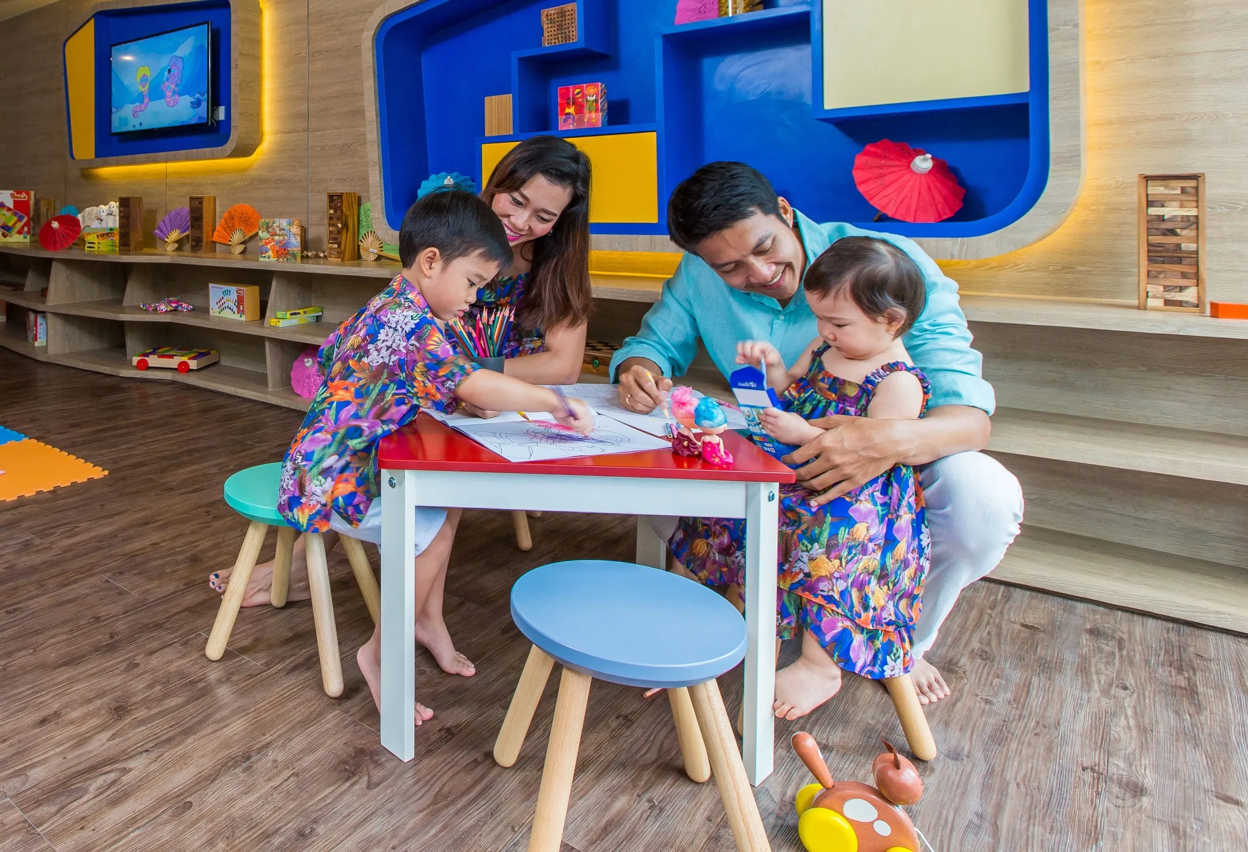 Khu vui chơi dành cho gia đình có trẻ em tại Mai House Patong Hill (Ảnh: Internet)