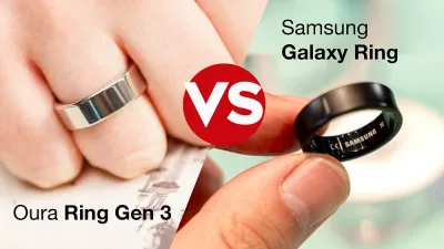 Nhẫn thông minh Samsung Galaxy Ring và Oura Ring 3 (Ảnh: Internet) Nhẫn thông minh Samsung Galaxy Ring và Oura Ring 3 (Ảnh: Internet)
