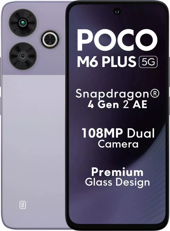 Poco M6 Plus phiên bản màu tím (Ảnh: Internet)