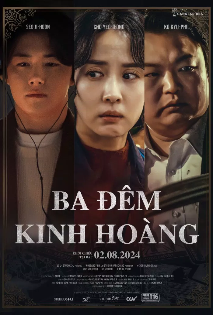 Poster phim Ba Đêm Kinh Hoàng (Ảnh: Internet)