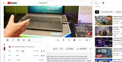 Tiện ích mở rộng Addoncrop YouTube Downloader (Ảnh: Internet) Tiện ích mở rộng Addoncrop YouTube Downloader (Ảnh: Internet)