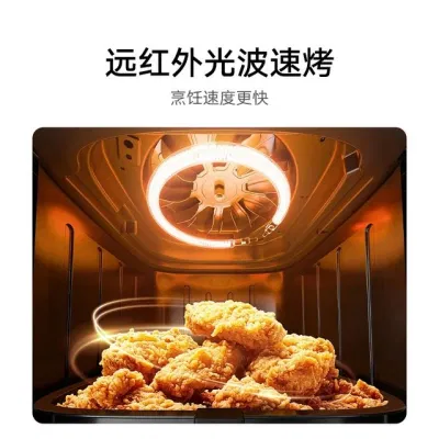 Luồng không khí nóng được phân phối đều khắp, bao trọn vẹn thực phẩm từ mọi góc độ, giúp bạn tạm biệt công đoạn lật trở thức ăn truyền thống (Ảnh: Internet) Luồng không khí nóng được phân phối đều khắp, bao trọn vẹn thực phẩm từ mọi góc độ, giúp bạn tạm biệt công đoạn lật trở thức ăn truyền thống (Ảnh: Internet)