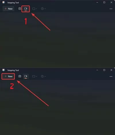 Quay màn hình Windows 11 bằng Snipping Tool (Ảnh: Internet)