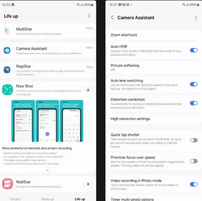 Ứng dụng Camera Assistant ở dạng mô-đun Good Lock trên điện thoại Samsung Galaxy (Ảnh: Internet) Ứng dụng Camera Assistant ở dạng mô-đun Good Lock trên điện thoại Samsung Galaxy (Ảnh: Internet)