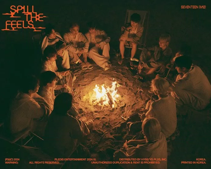 SEVENTEEN phát hành mini album thứ 12 mang tên SPILL THE FELLS (Ảnh: Internet)