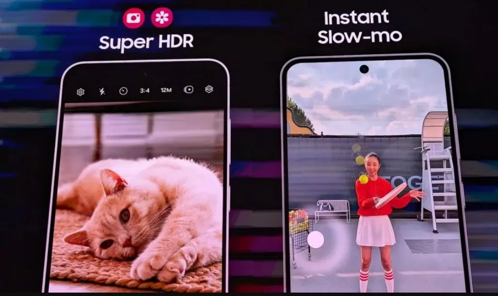 Điện thoại Samsung Galaxy S24 FE với chế độ HDR và slow-motion (Ảnh: Internet)