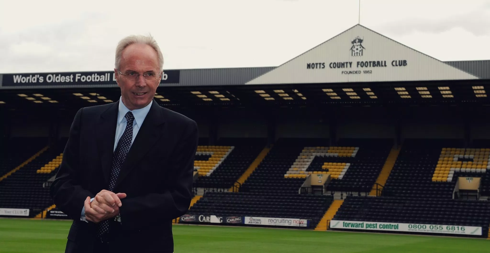 Eriksson tại Notts County (Nguồn: Internet)