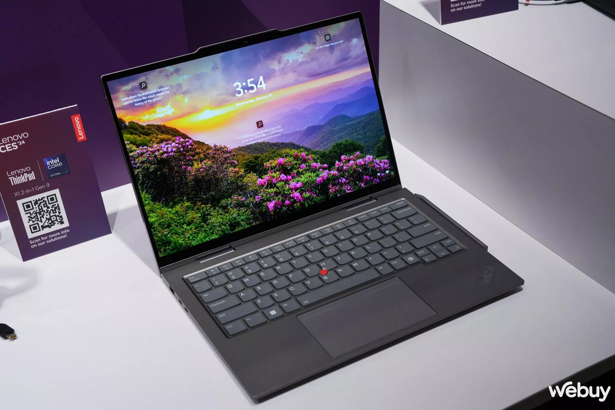 Thinkpad X1 2-in-1 Gen 9 tại CES 2024 (Nguồn: Internet)