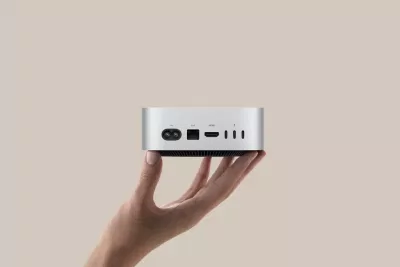Mặt sau Mac mini mới (Ảnh: Internet) Mặt sau Mac mini mới (Ảnh: Internet)