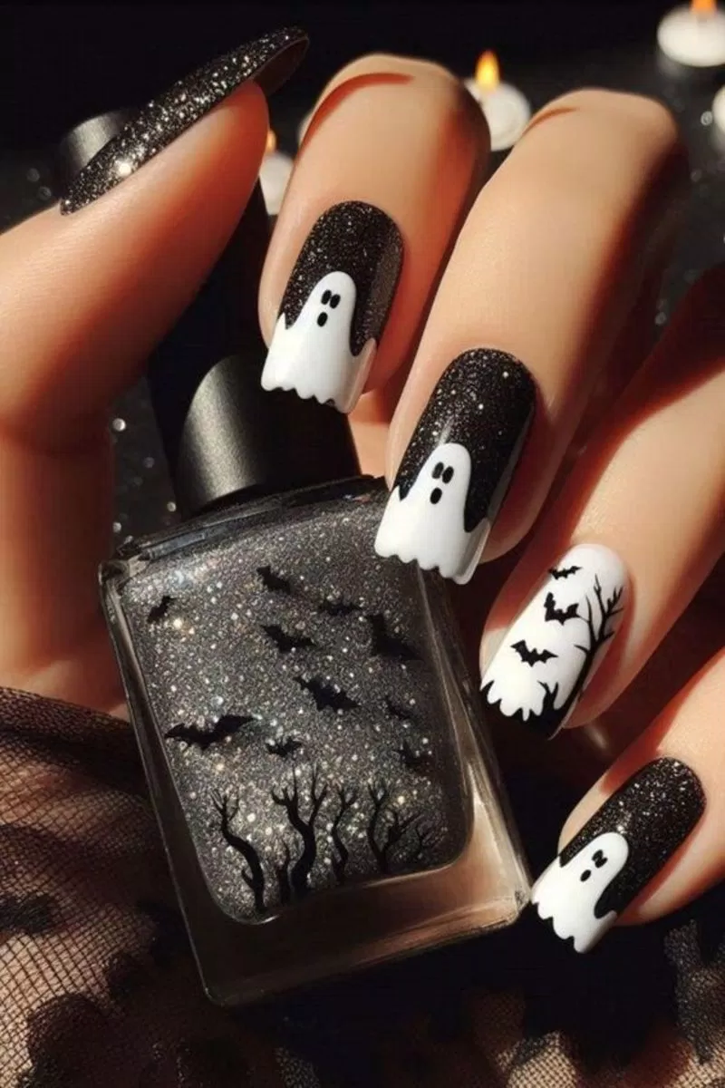 Những mẫu nail Halloween "ma mị"