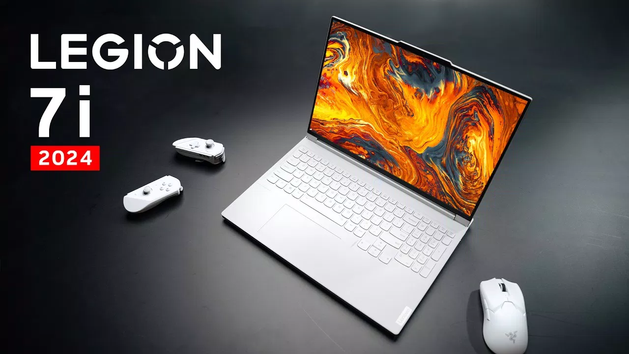 Lenovo Legion 7i năm nay quay trở lại với màu Glacier White, màu này đã từng xuất hiện trên các mẫu Lenovo Legion của năm 2022 (Nguồn: Internet)