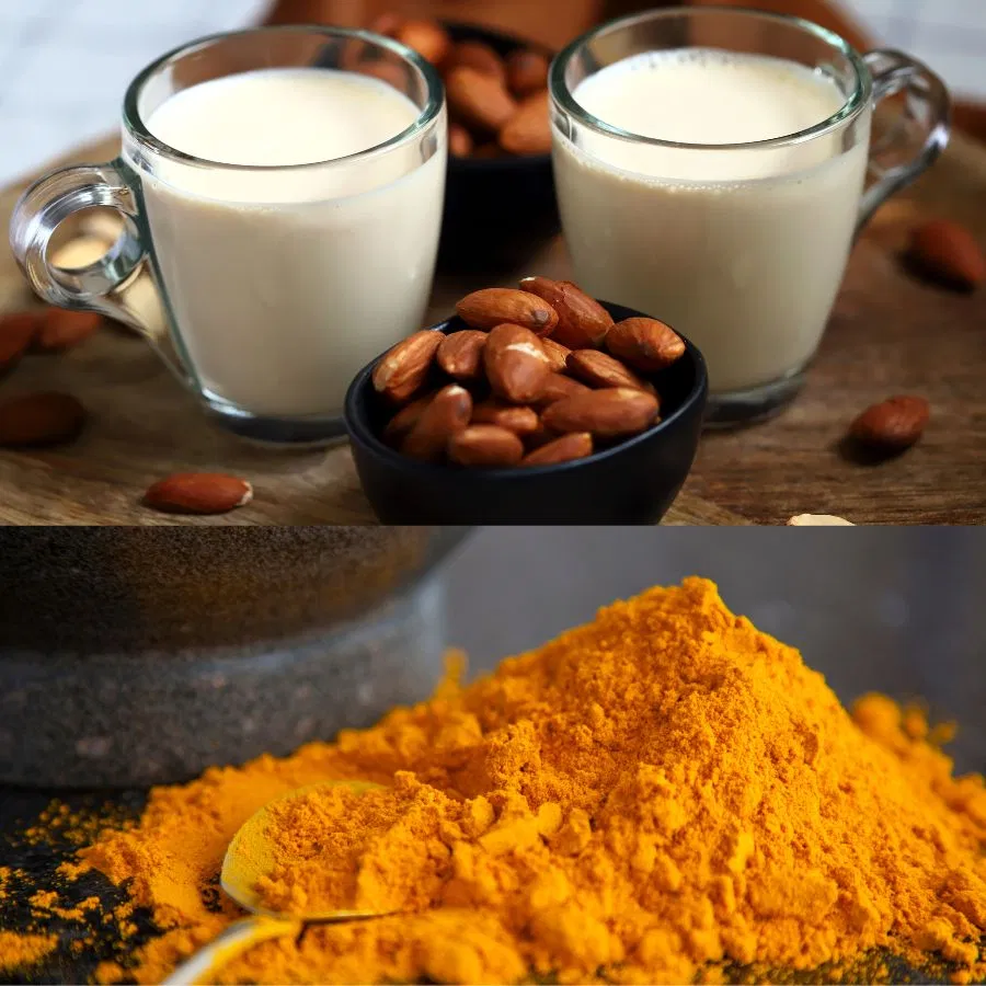 Mặt nạ nghệ và sữa tươi - sự kết hợp hoàn hảo giúp làm sáng da, giảm thâm nám và mang lại làn da mềm mại, khỏe khoắn. Một lựa chọn tự nhiên cho vẻ đẹp rạng rỡ!