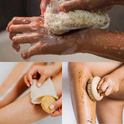Tẩy da chết giúp loại bỏ lớp da khô, thô ráp, tạo điều kiện cho dưỡng chất thẩm thấu tốt hơn, mang lại làn da body mịn màng trong mùa đông (nguồn: Internet) Tẩy da chết giúp loại bỏ lớp da khô, thô ráp, tạo điều kiện cho dưỡng chất thẩm thấu tốt hơn, mang lại làn da body mịn màng trong mùa đông (nguồn: Internet)