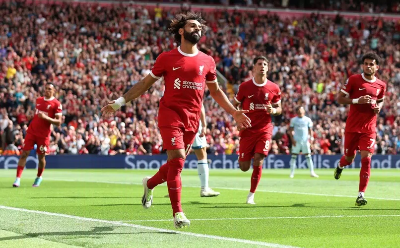 Liverpool hủy diệt Bouremouth 9-0 trên sân nhà Anfield. Ảnh: Internet.