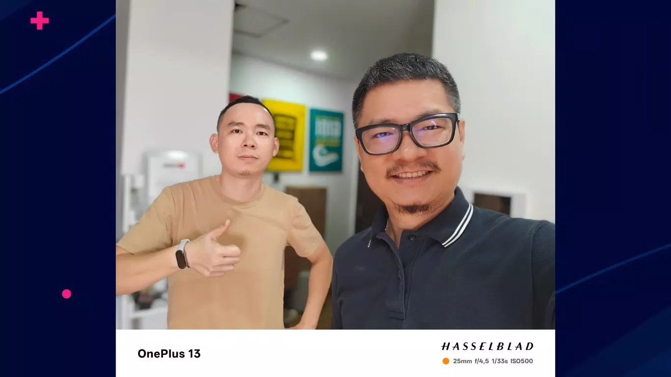 OnePlus 13 khi chụp ảnh selfie (Ảnh: Internet) OnePlus 13 khi chụp ảnh selfie (Ảnh: Internet)