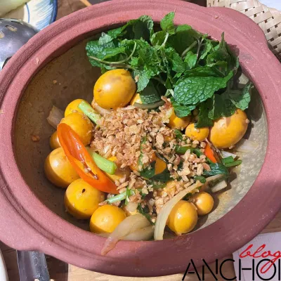 Các món ăn kèm cũng vô cùng vừa miệng (Nguồn: BlogAnChoi)
