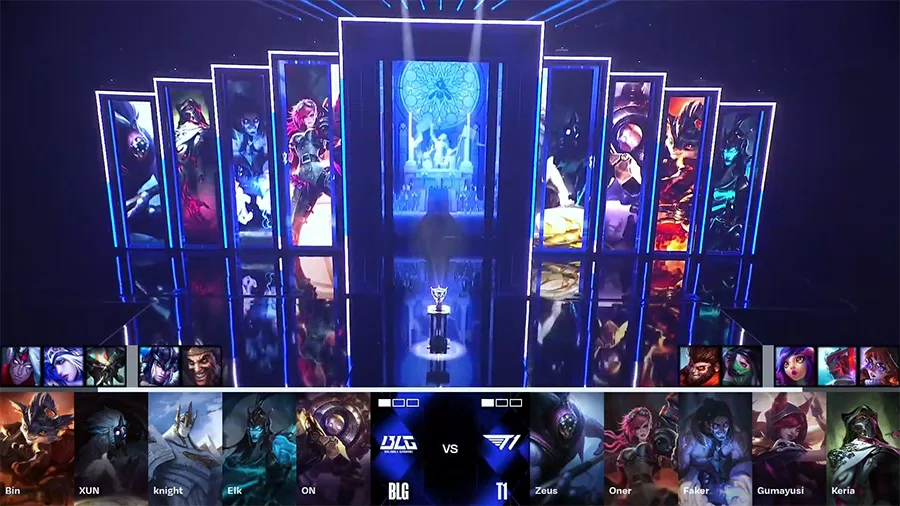 Cấm chọn game 3 T1 vs BLG