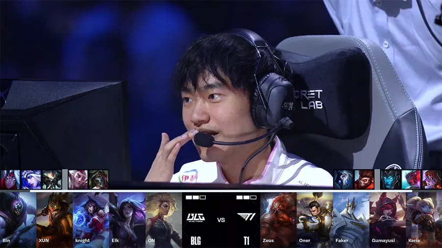 Cấm chọn game 5 T1 vs BLG