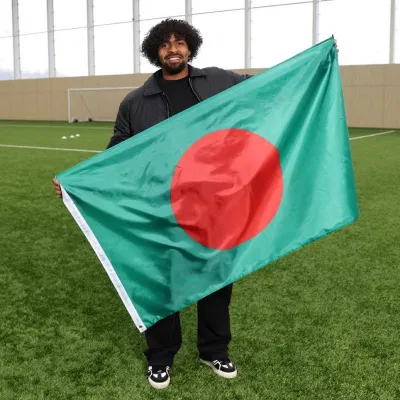 Hamza Choudhury quyết định lựa chọn khoác áo cho đội tuyển Bangladesh. Ảnh: Internet.