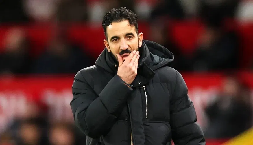 HLV Ruben Amorim gặp nhiều khó khăn tại Man Utd. Ảnh: Premier League.