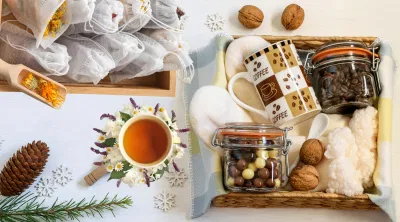 Bộ quà là trà hoặc cà phê cũng đủ khiến mùa đông ấm áp - Ảnh: BlogAnChoi Bộ quà là trà hoặc cà phê cũng đủ khiến mùa đông ấm áp - Ảnh: BlogAnChoi